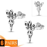 Fairy Silver Stud Earrings, ep283